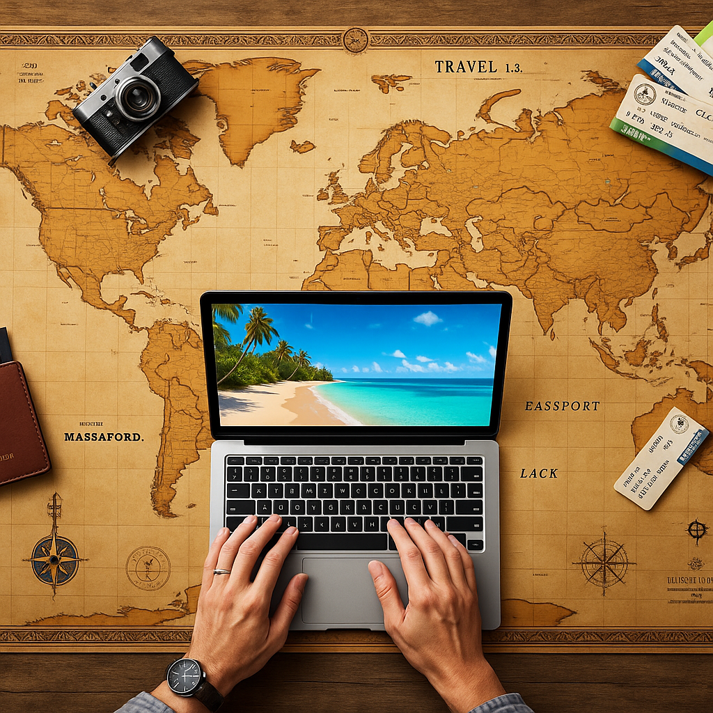 Travel planner créant des voyages sur mesure pour des aventures uniques en famille, entre amis ou en solo